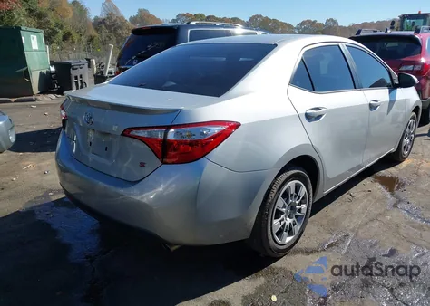 2016 Toyota Corolla S z USA, uszkodzony, nr VIN 2T1BURHE4GC555499